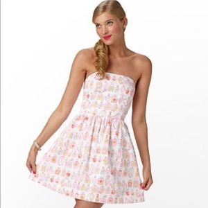Lilly Pulitzer Lottie Resort White Spritz  Dress